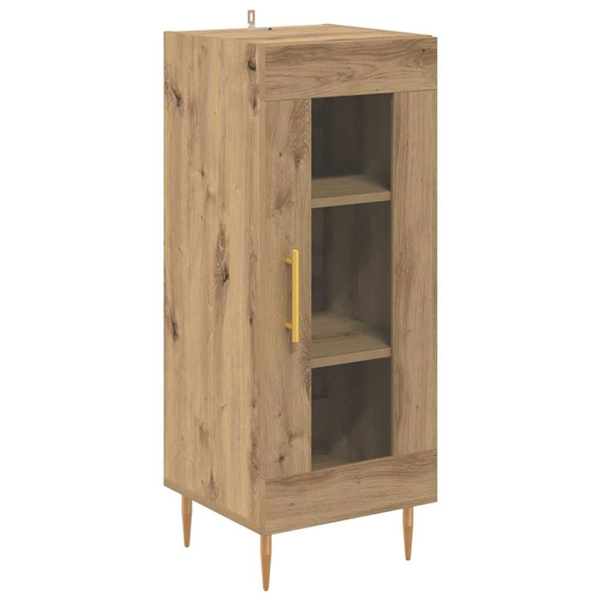 vidaXL Highboard 2 τμχ. Artisan Oak 34,5 x 34 x 180 εκ.
