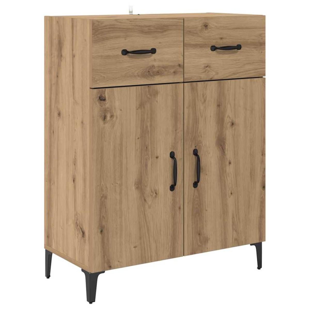 vidaXL Highboard Artisan Oak 69,5 x 34 x 180 εκ. Επεξεργασμένο Ξύλο