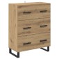 vidaXL Highboard 2 τμχ. Artisan Oak 69,5 x 34 x 180 εκ.