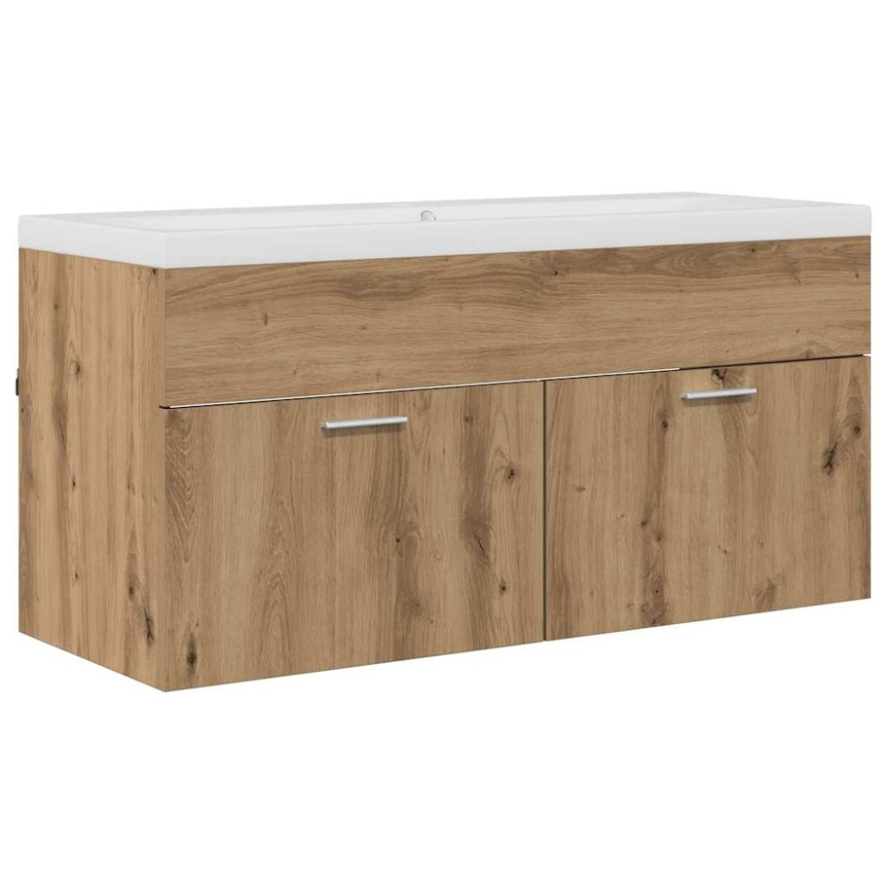 vidaXL Ντουλάπι Μπάνιου Artisan Oak 100 x 38,5 x 46 cm