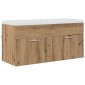 vidaXL Ντουλάπι Μπάνιου Artisan Oak 100 x 38,5 x 46 cm