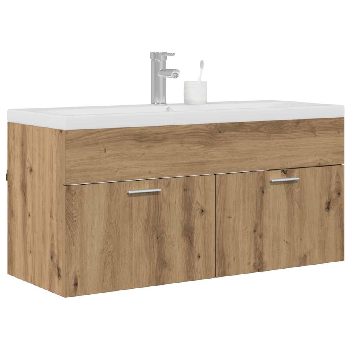 vidaXL Ντουλάπι Μπάνιου Artisan Oak 100 x 38,5 x 46 cm