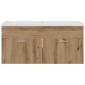 vidaXL Ντουλάπι Μπάνιου Artisan Oak 100 x 38,5 x 46 cm
