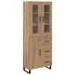 vidaXL Highboard 2 τμχ. Artisan Oak 69,5 x 34 x 180 εκ.