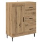 vidaXL Highboard 2 τμχ. Artisan Oak 69,5 x 34 x 180 εκ.
