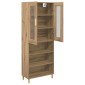 vidaXL Highboard Artisan Oak 69,5 x 34 x 180 εκ.