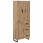 vidaXL Highboard 2 τμχ. Artisan Oak 69,5 x 34 x 180 εκ.