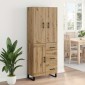 vidaXL Highboard 2 τμχ. Artisan Oak 69,5 x 34 x 180 εκ.