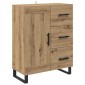 vidaXL Highboard 2 τμχ. Artisan Oak 69,5 x 34 x 180 εκ.