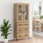 vidaXL Highboard 2 τμχ. Artisan Oak 69,5 x 34 x 180 εκ.