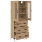 vidaXL Highboard 2 τμχ. Artisan Oak 69,5 x 34 x 180 εκ.