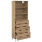 vidaXL Highboard 2 τμχ. Artisan Oak 69,5 x 34 x 180 εκ.
