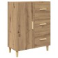 vidaXL Highboard Artisan Oak 69,5 x 32,5 x 180 εκ Επεξεργασμένο Ξύλο