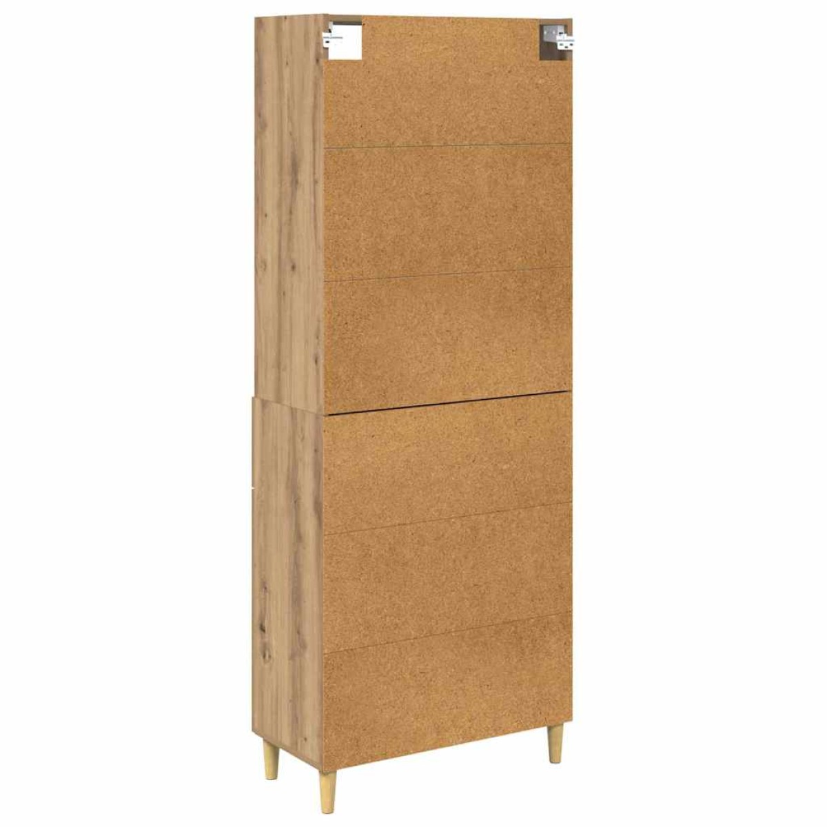 vidaXL Highboard Artisan Oak 69,5 x 34 x 180 εκ. Επεξεργασμένο Ξύλο