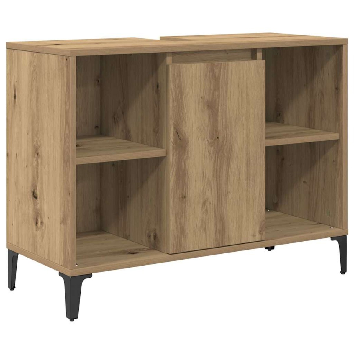 vidaXL Σετ Επίπλων Μπάνιου 3 τεμ. Artisan Oak Επεξεργασμένο ξύλο