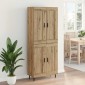vidaXL Highboard 2 τμχ. Artisan Oak 69,5 x 34 x 180 εκ.