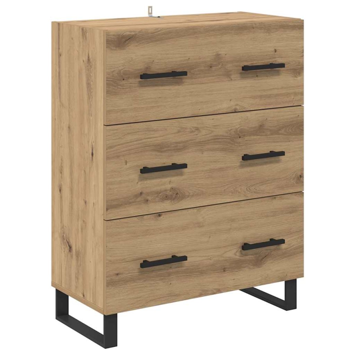 vidaXL Highboard 2 τμχ. Artisan Oak 69,5 x 34 x 180 εκ.