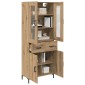 vidaXL Highboard 2 τμχ. Artisan Oak 69,5 x 34 x 180 εκ.