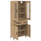 vidaXL Highboard 2 τμχ. Artisan Oak 69,5 x 34 x 180 εκ.
