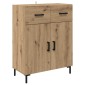 vidaXL Highboard Artisan Oak 69,5 x 34 x 180 εκ. Επεξεργασμένο Ξύλο