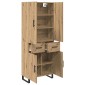 vidaXL Highboard 2 τμχ. Artisan Oak 69,5 x 34 x 180 εκ.