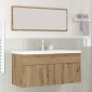 vidaXL Ντουλάπι Μπάνιου Artisan Oak 100 x 38,5 x 46 cm