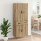 vidaXL Highboard 2 τμχ. Artisan Oak 69,5 x 34 x 180 εκ.