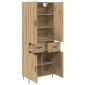 vidaXL Highboard 2 τμχ. Artisan Oak 69,5 x 34 x 180 εκ.