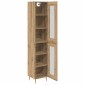 vidaXL Highboard 2 τμχ. Artisan Oak 34,5 x 34 x 180 εκ.