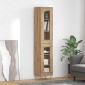 vidaXL Highboard 2 τμχ. Artisan Oak 34,5 x 34 x 180 εκ.
