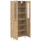 vidaXL Highboard Artisan Oak 69,5 x 34 x 180 εκ.