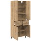 vidaXL Highboard 2 τμχ. Artisan Oak 69,5 x 34 x 180 εκ.