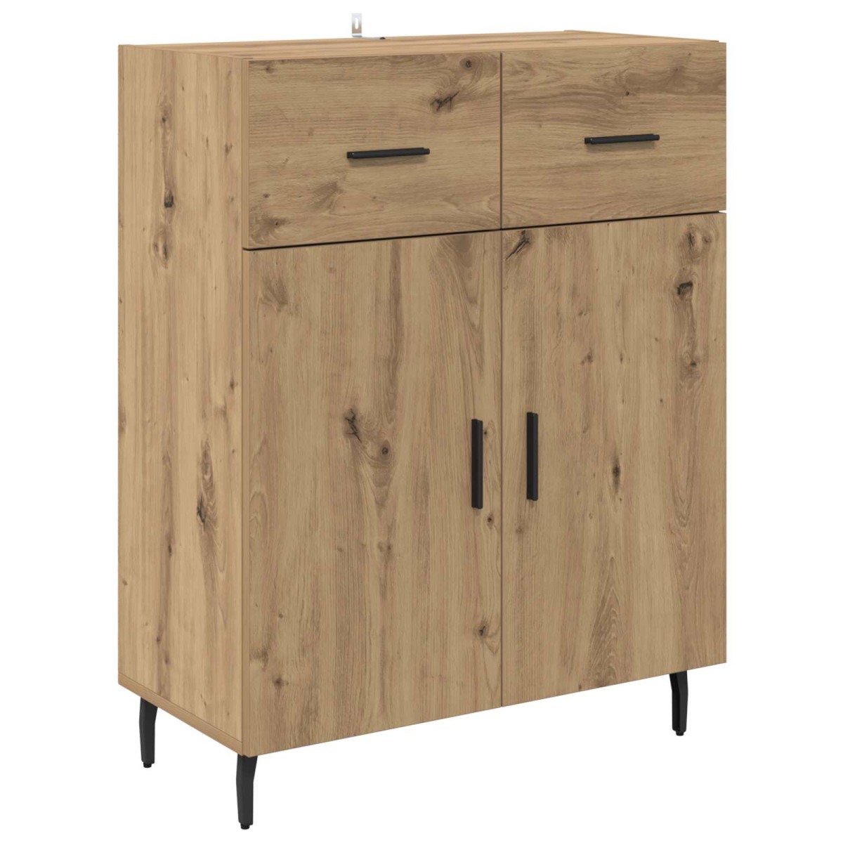 vidaXL Highboard 2 τμχ. Artisan Oak 69,5 x 34 x 180 εκ.