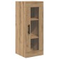 vidaXL Highboard Artisan Oak 34,5 x 34 x 180 εκ. Επεξεργασμένο Ξύλο