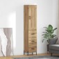 vidaXL Highboard Artisan Oak 34,5 x 34 x 180 εκ. Επεξεργασμένο Ξύλο
