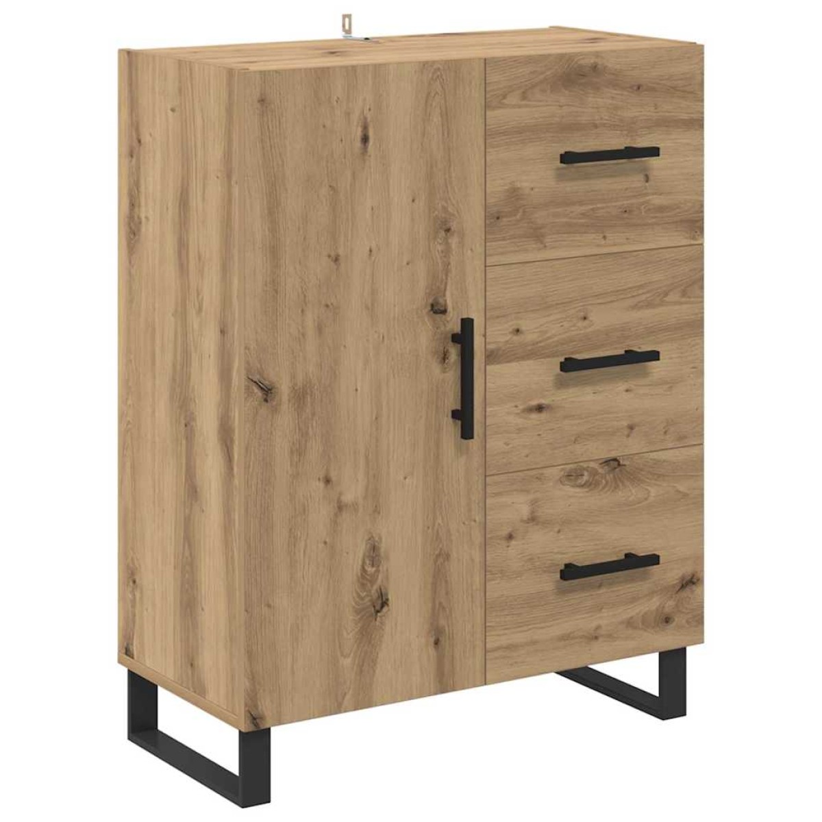 vidaXL Highboard 2 τμχ. Artisan Oak 69,5 x 34 x 180 εκ.