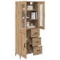vidaXL Highboard 2 τμχ. Artisan Oak 69,5 x 34 x 180 εκ.