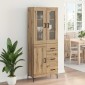 vidaXL Highboard 2 τμχ. Artisan Oak 69,5 x 34 x 180 εκ.
