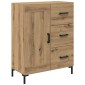 vidaXL Highboard 2 τμχ. Artisan Oak 69,5 x 34 x 180 εκ.