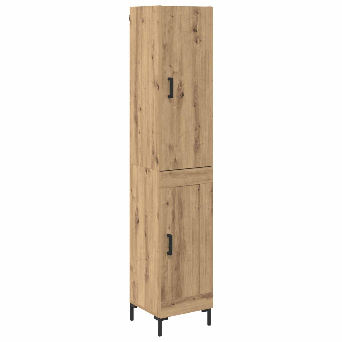 vidaXL Highboard Artisan Oak 34,5 x 34 x 180 εκ. Επεξεργασμένο Ξύλο