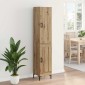 vidaXL Highboard Artisan Oak 34,5 x 34 x 180 εκ. Επεξεργασμένο Ξύλο
