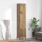 vidaXL Highboard Artisan Oak 34,5 x 34 x 180 εκ. Επεξεργασμένο Ξύλο