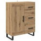 vidaXL Highboard 2 τμχ. Artisan Oak 69,5 x 34 x 180 εκ.