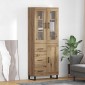 vidaXL Highboard 2 τμχ. Artisan Oak 69,5 x 34 x 180 εκ.