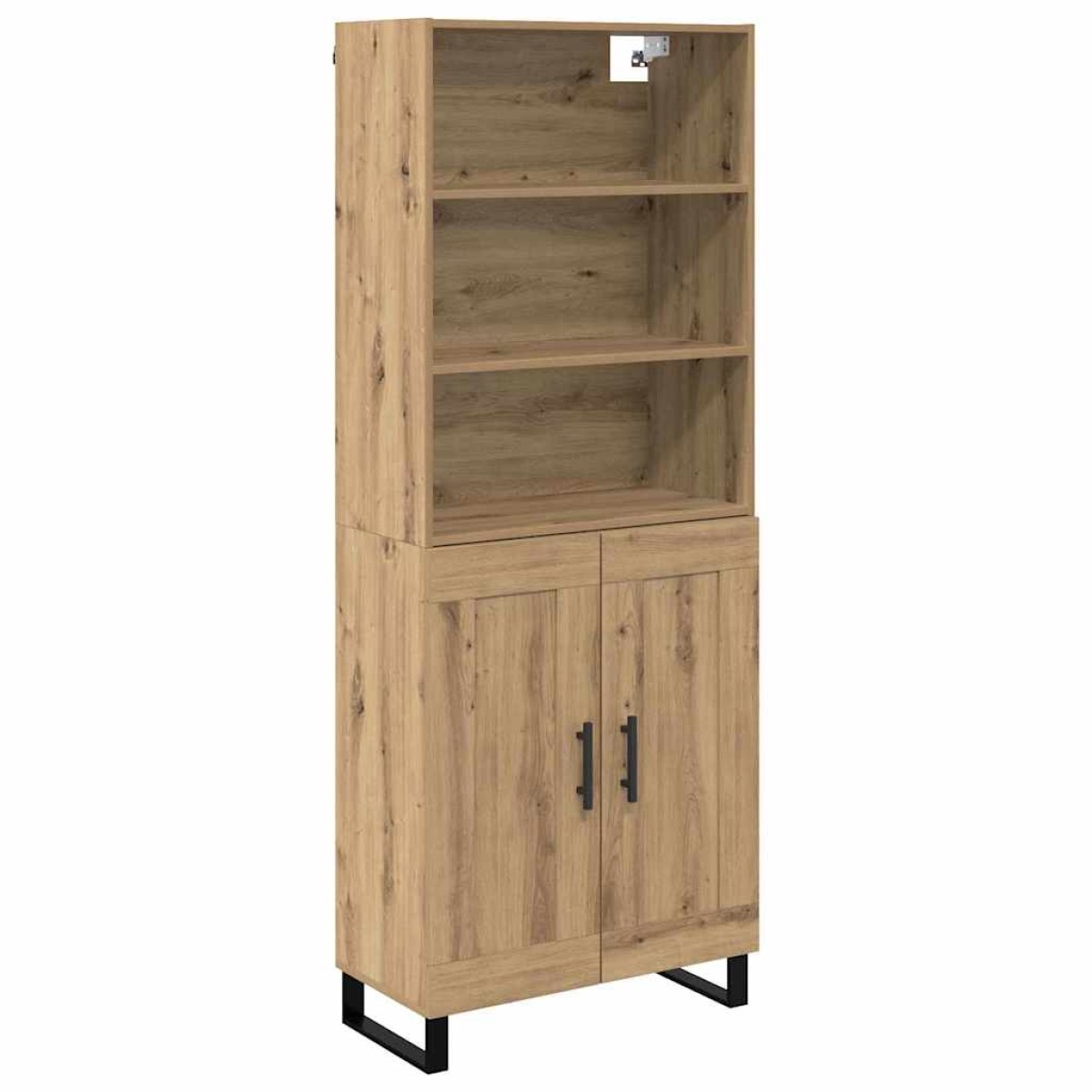 vidaXL Highboard 2 τμχ. Artisan Oak 69,5 x 34 x 180 εκ.