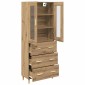 vidaXL Highboard Artisan Oak 69,5 x 34 x 180 εκ.