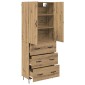 vidaXL Highboard 2 τμχ. Artisan Oak 69,5 x 34 x 180 εκ.