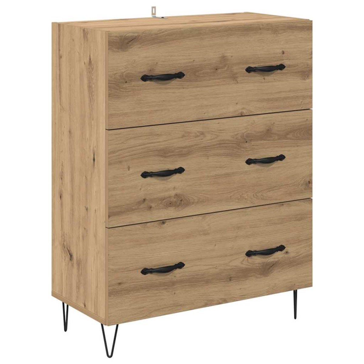 vidaXL Highboard 2 τμχ. Artisan Oak 69,5 x 34 x 180 εκ.