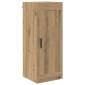 vidaXL Highboard Artisan Oak 34,5 x 34 x 180 εκ. Επεξεργασμένο Ξύλο