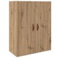 vidaXL Highboard Artisan Oak 69,5 x 34 x 180 εκ. Επεξεργασμένο Ξύλο